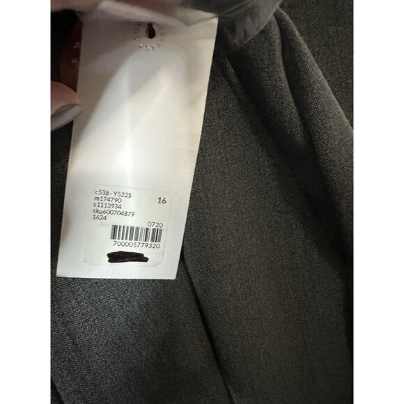 Lane Bryant The Allie Stretch Skinny Crop Pants Gray Size 16 - Picture 3 of 10